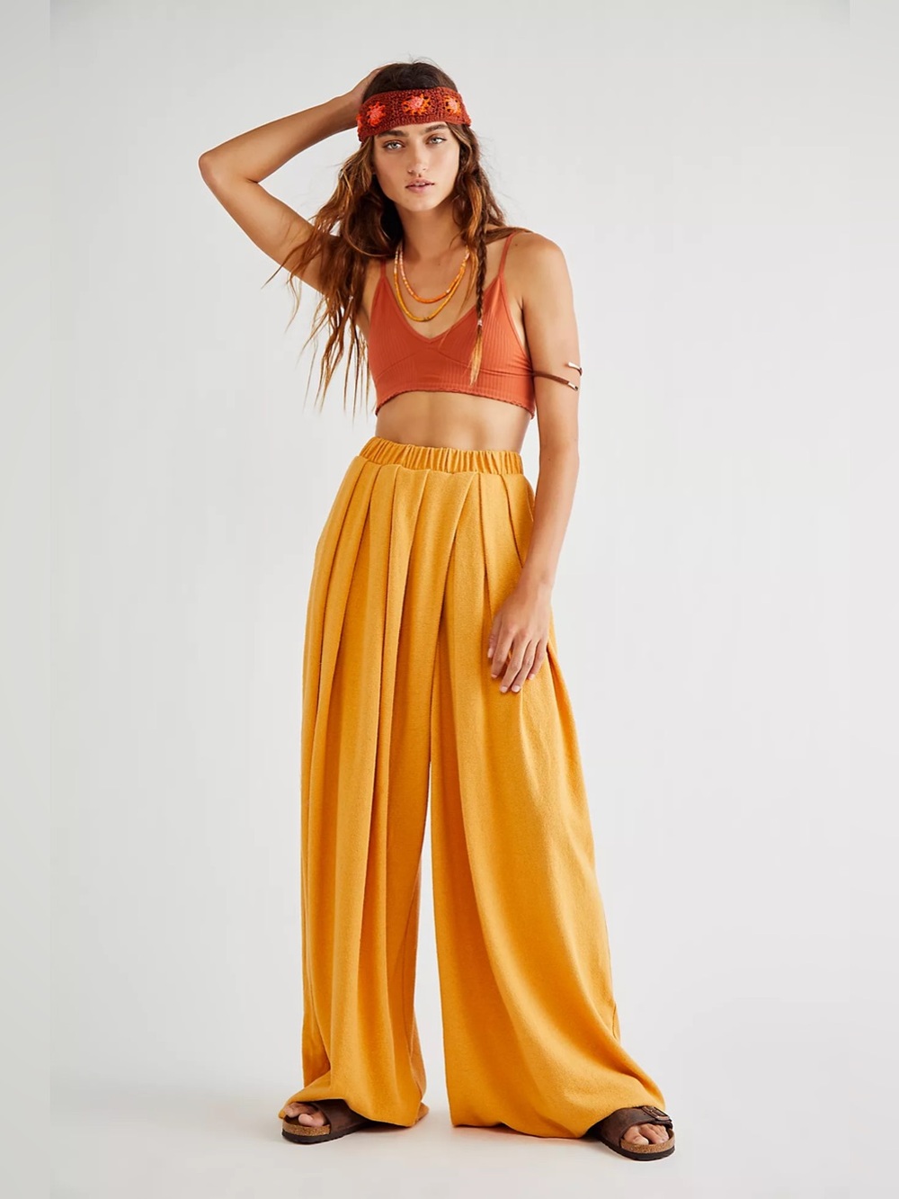 NWT! FP Free People Sloane Wide Leg Pants Sz Small